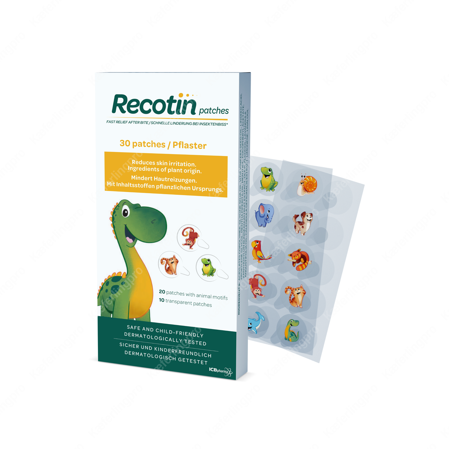 RECOTIN Mückenstich Pflaster - 30 Stück