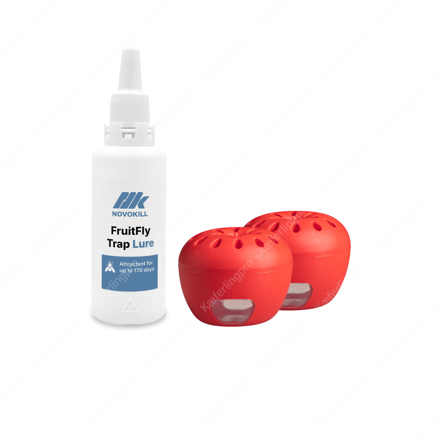 Novokill Premium Fruchtfliegenfalle - Die effektivste Fruit Fly Trap