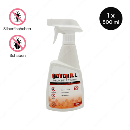 Novokill Deltasect Silberfische & Schaben Spray 500ml