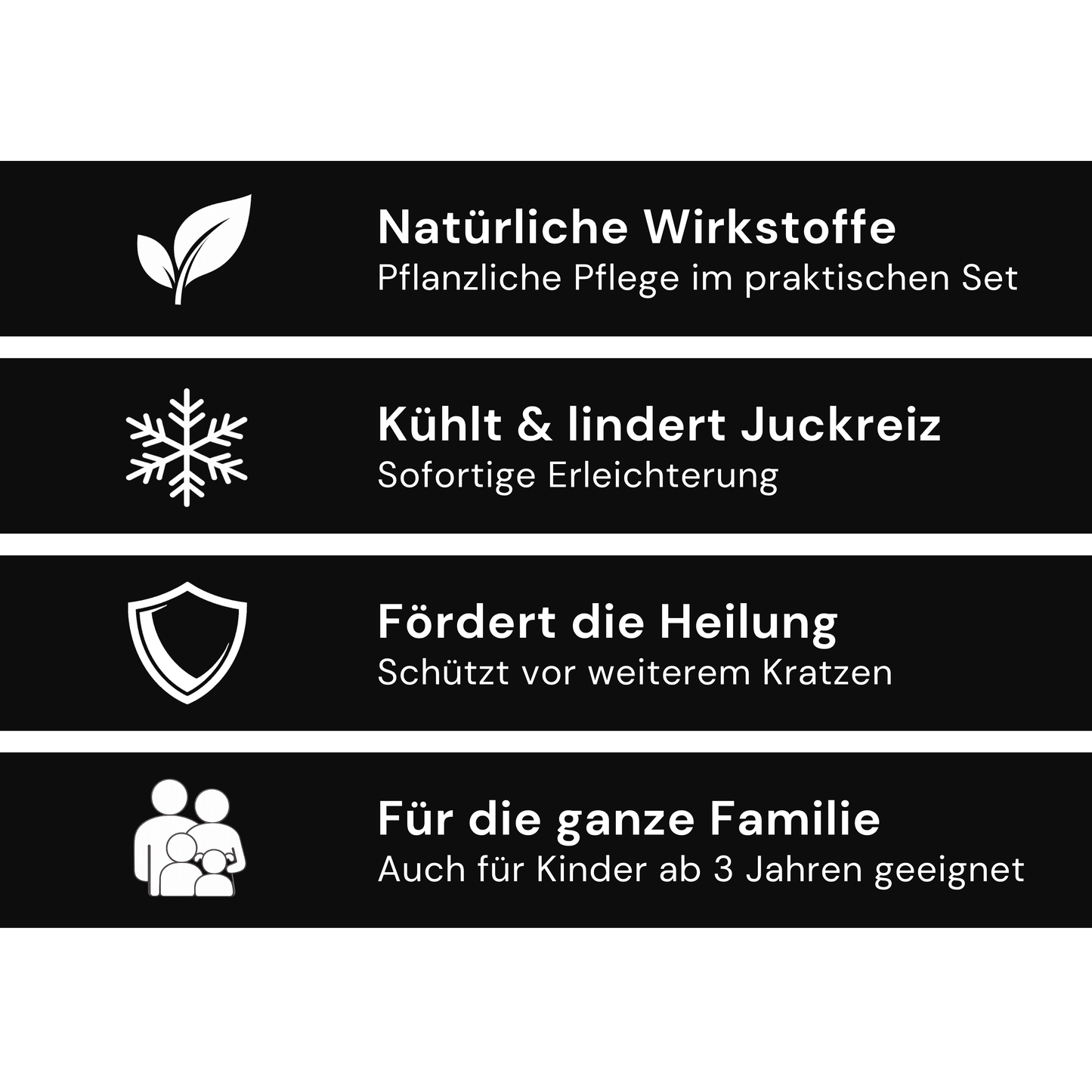 RECOTIN Mückenschutz Set - Stichheiler Set