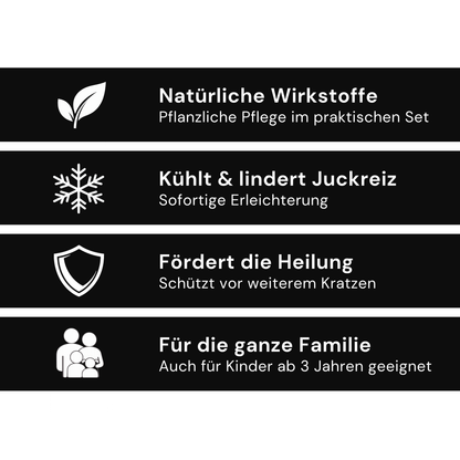RECOTIN Mückenschutz Set - Stichheiler Set