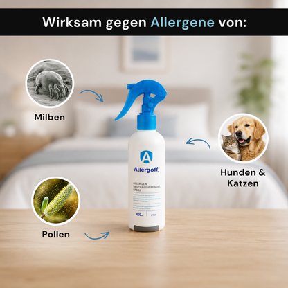 Allergoff Milben-Spray - Das effektivste Milbenspray