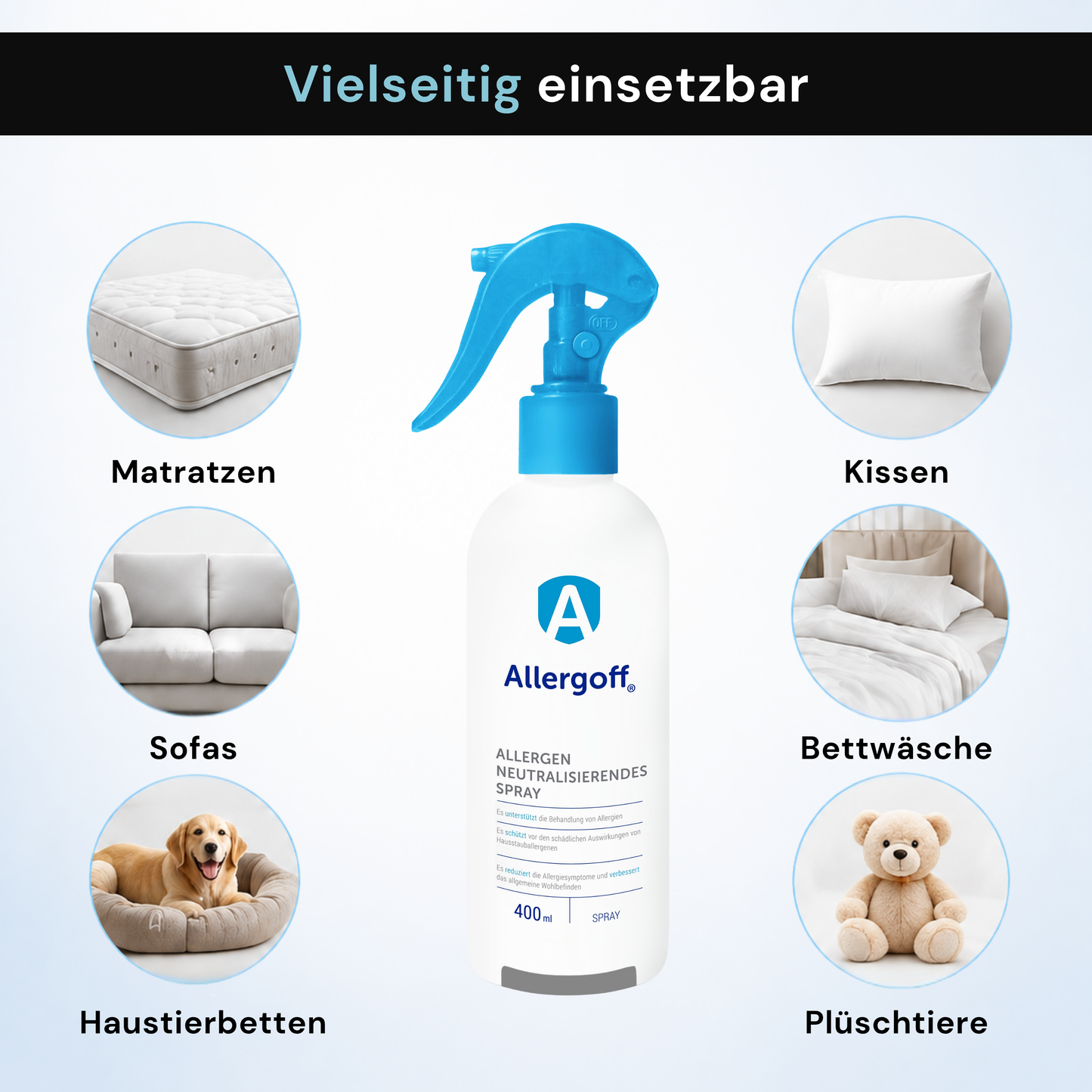 Allergoff Milben-Spray - Das effektivste Milbenspray