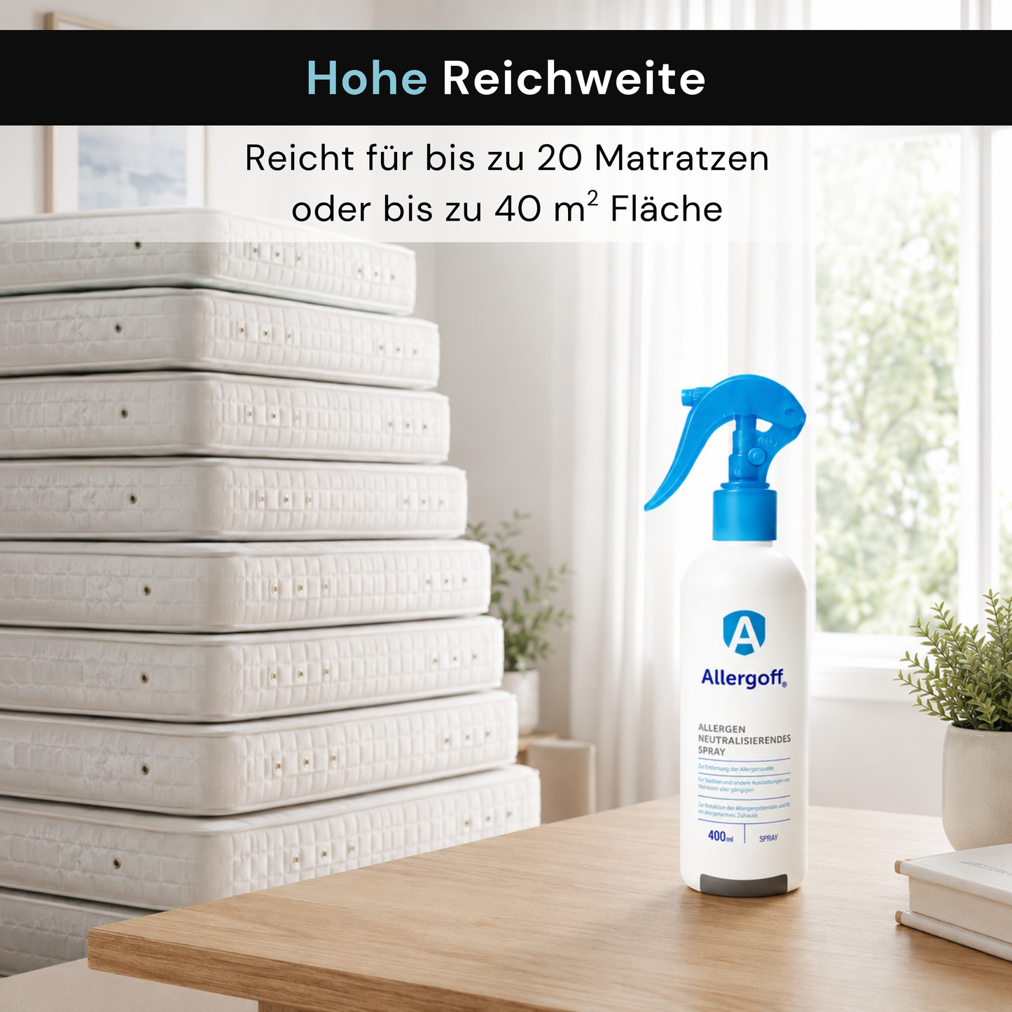 Allergoff Milben-Spray - Das effektivste Milbenspray