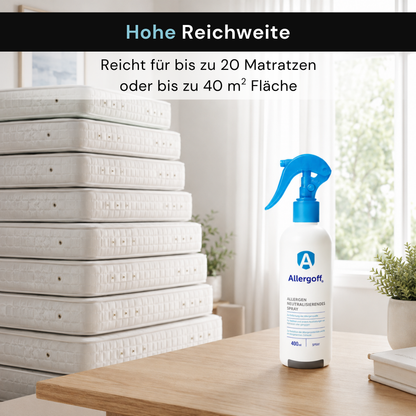 Allergoff Milben-Spray - Das effektivste Milbenspray