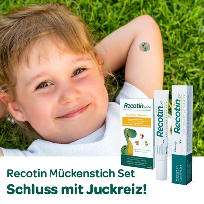 RECOTIN Mückenschutz Set - Stichheiler Set