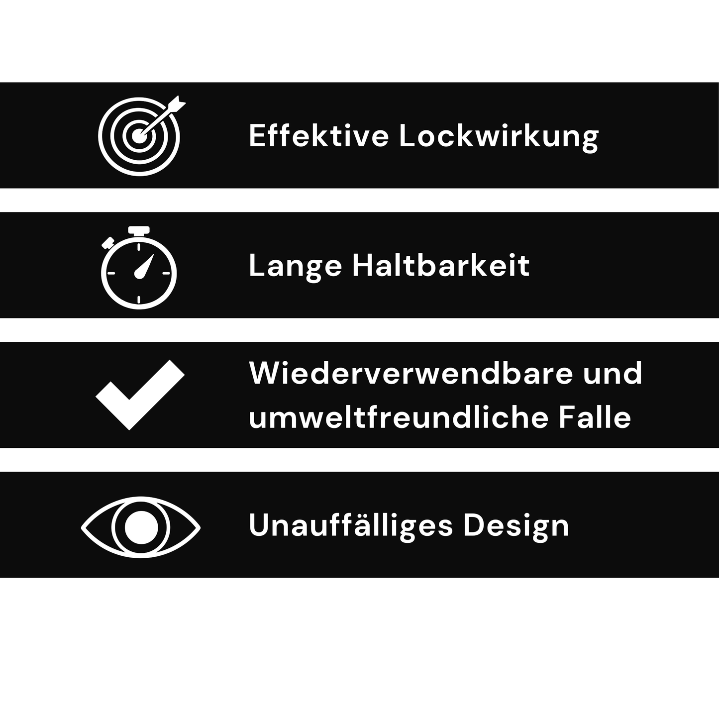 Novokill Premium Fruchtfliegenfalle - Die effektivste Fruit Fly Trap