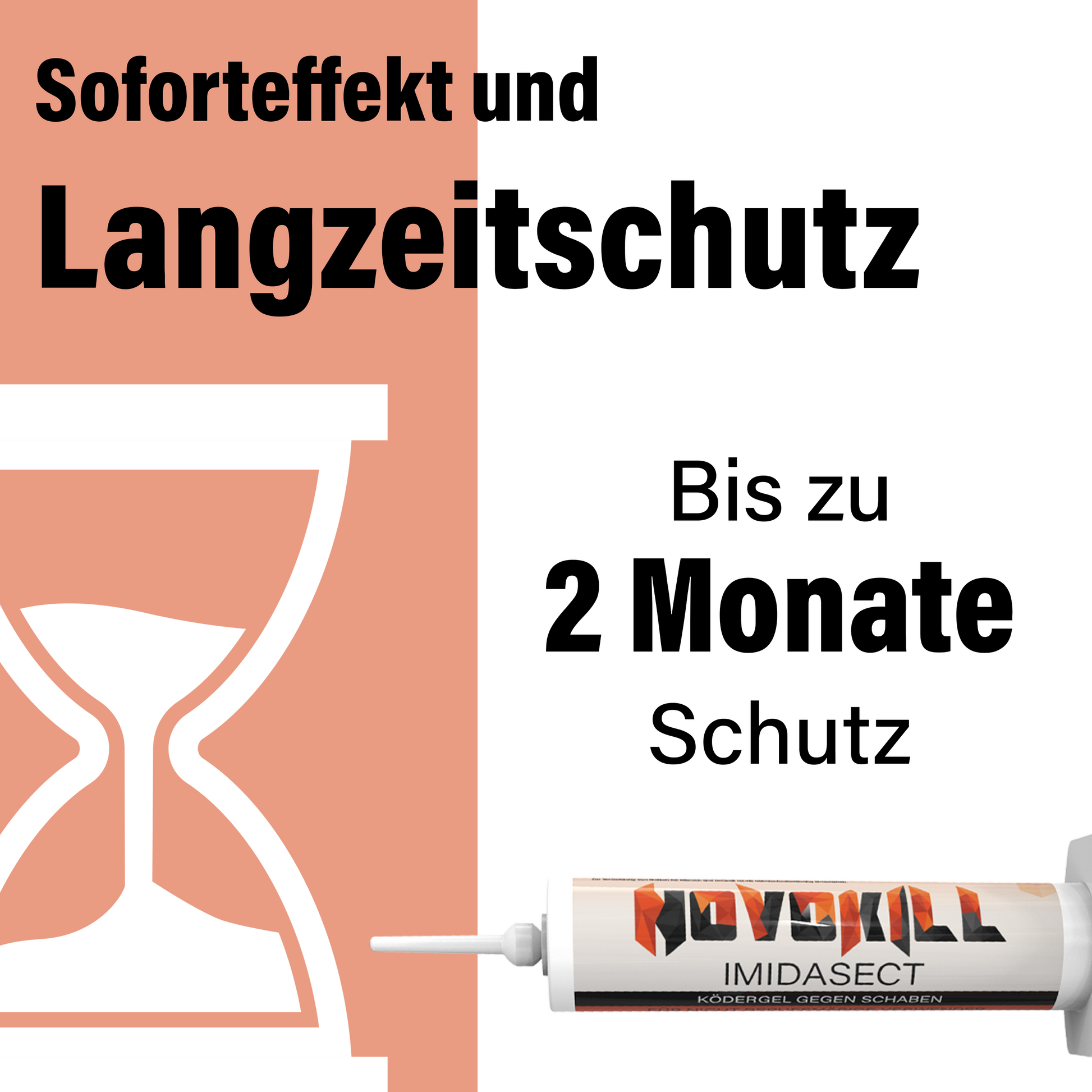 Imidasect Ködergel gegen Schaben mit Soforteffekt und Langzeitschutz von bis zu 2 Monaten für effektive Schädlingsbekämpfung